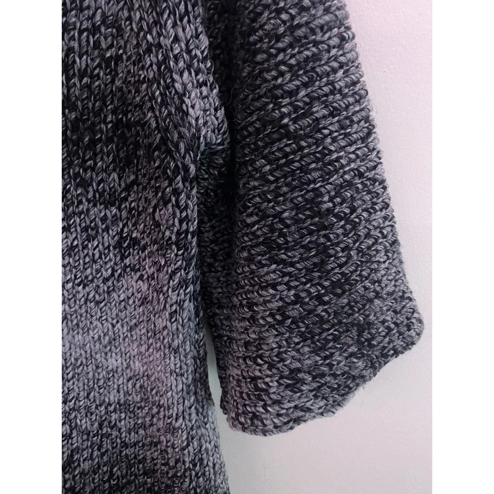 Anthropologie Elsamanda Cowl Neck Ombré Striped Tunic Sweater Size S - Picture 4 of 12